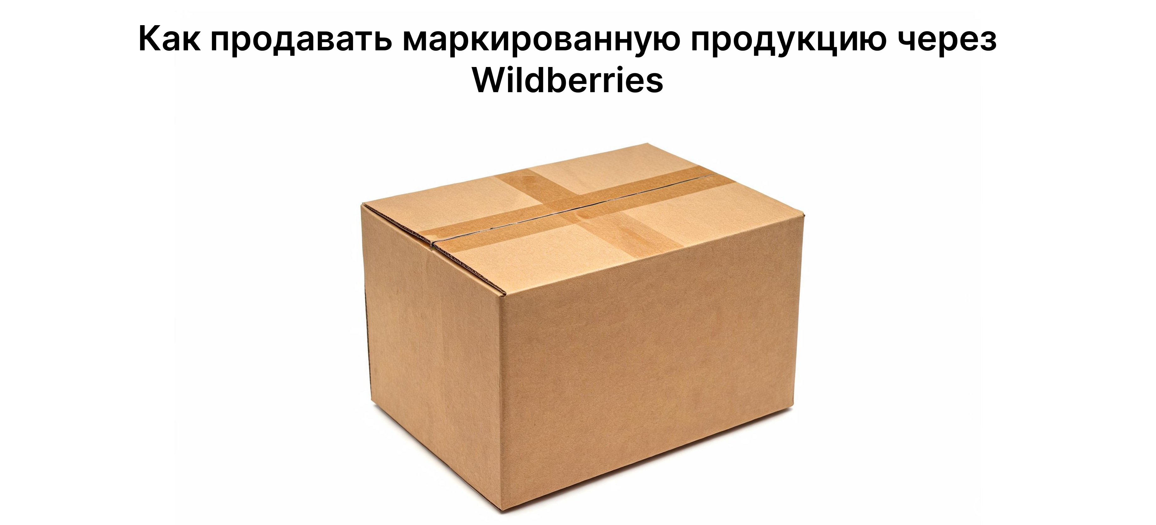 Как продавать маркированную продукцию через Wildberries