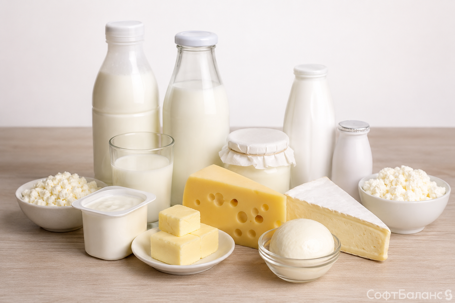 Список молочных продуктов для маркировки
