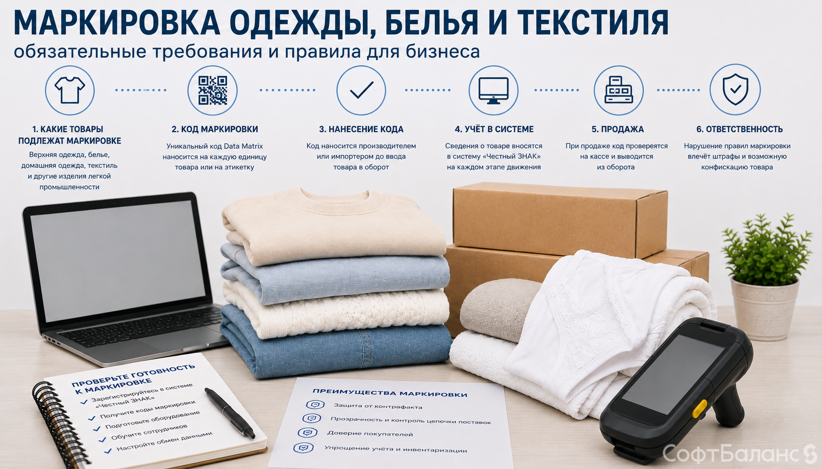 Маркировка одежды, белья и текстиля