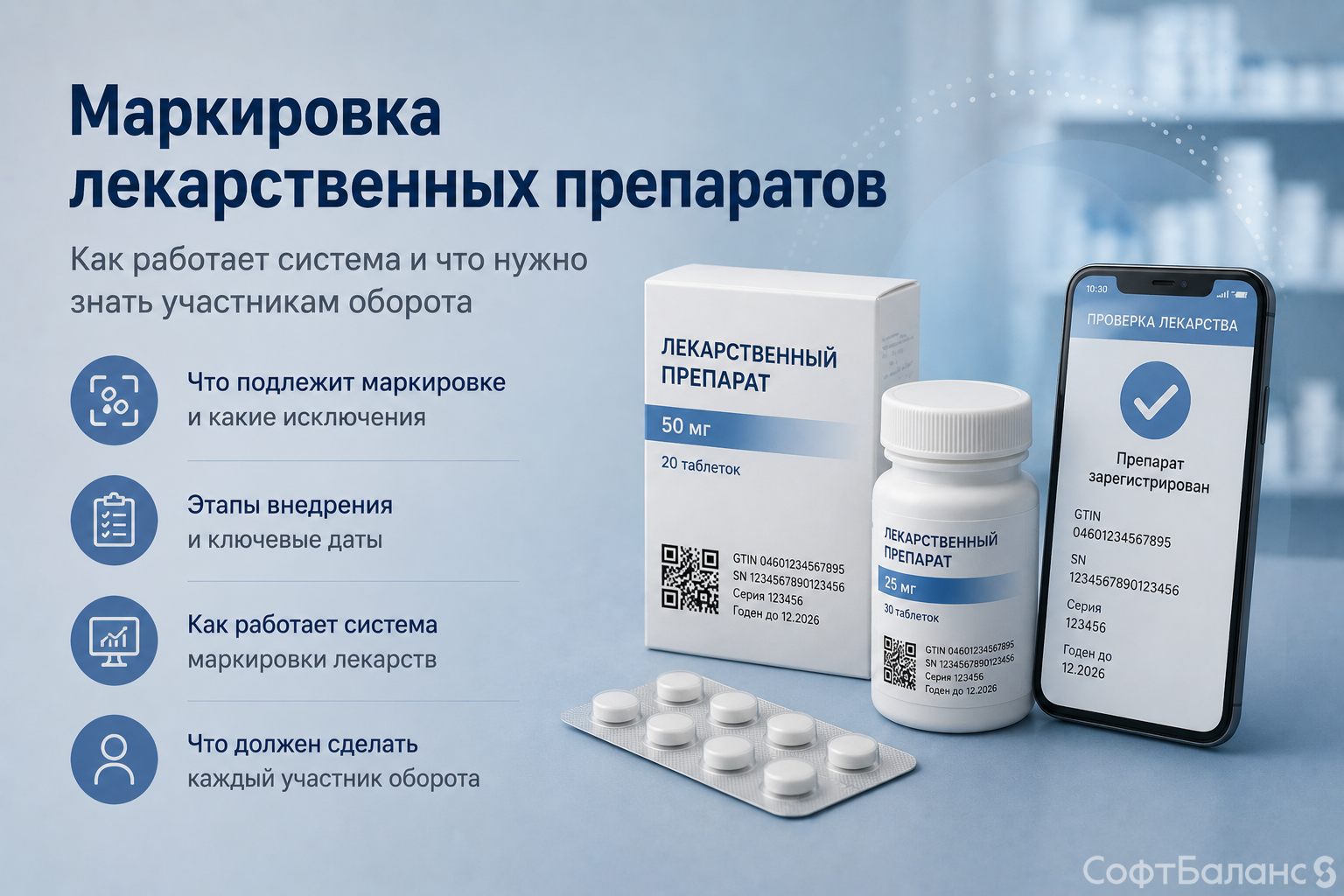 Маркировка лекарственных препаратов