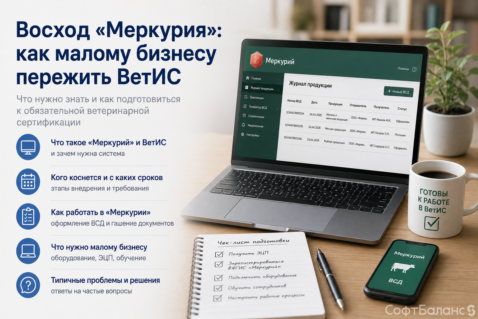 Восход "Меркурия": как малому бизнесу пережить ВетИС