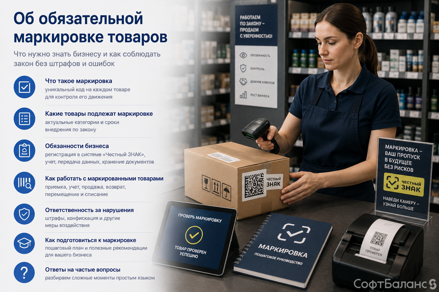 Об обязательной маркировке товаров
