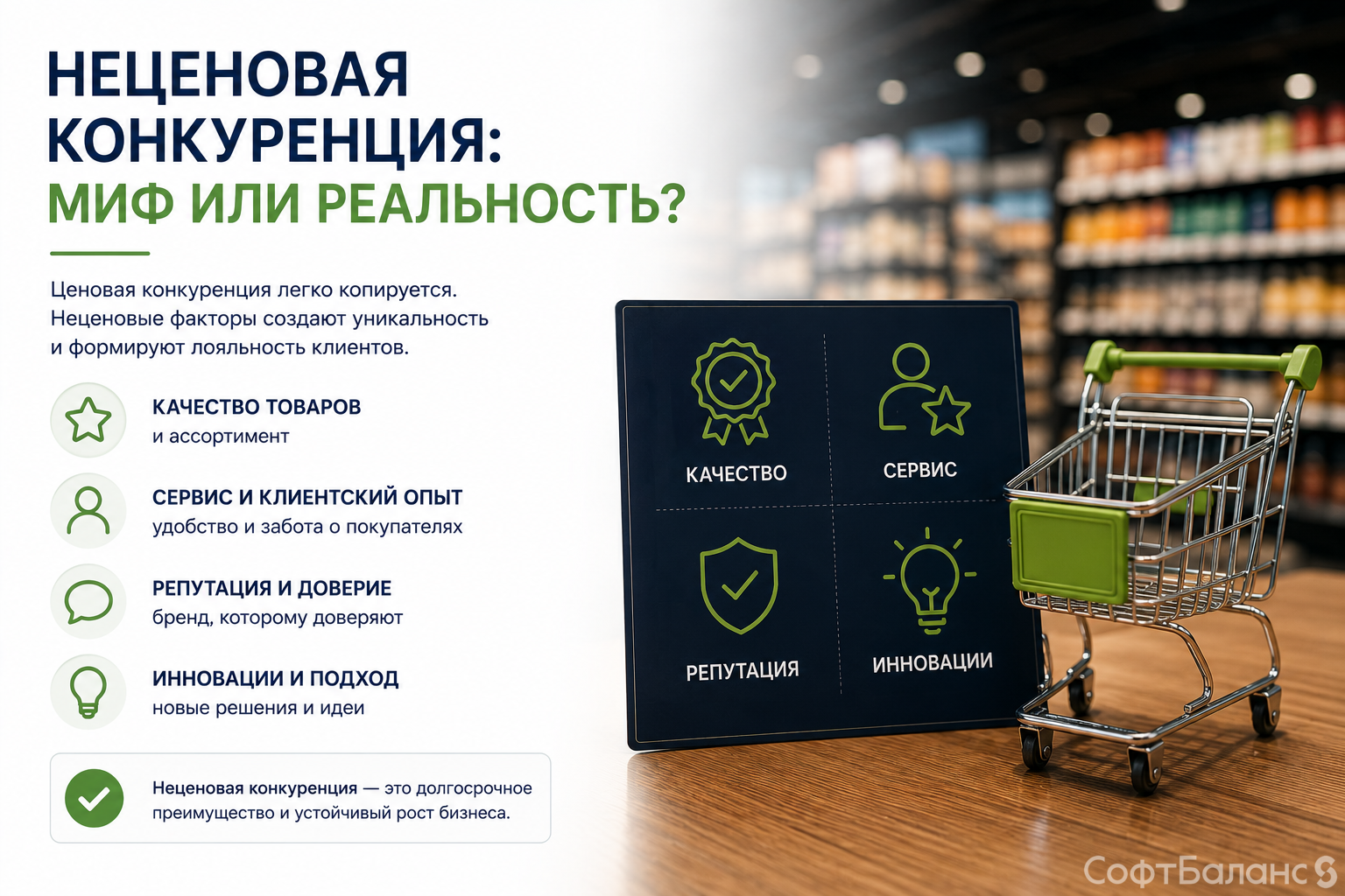 Неценовая конкуренция: миф или реальность?