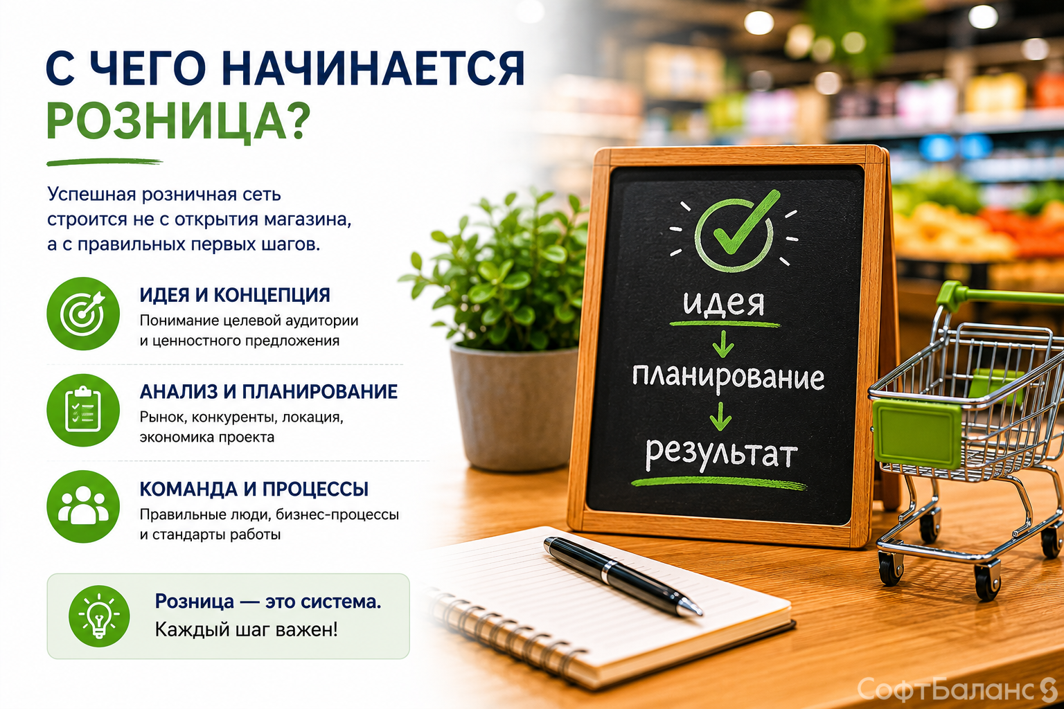 С чего начинается розница