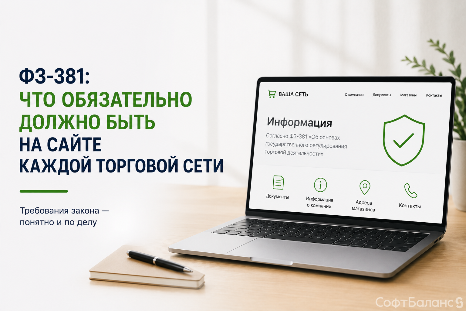 ФЗ-381: что обязательно должно быть на сайте каждой торговой сети