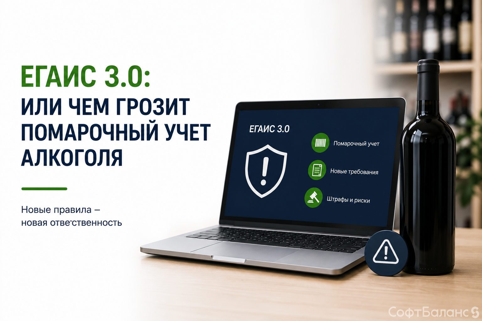 ЕГАИС 3.0 или чем грозит помарочный учет алкоголя