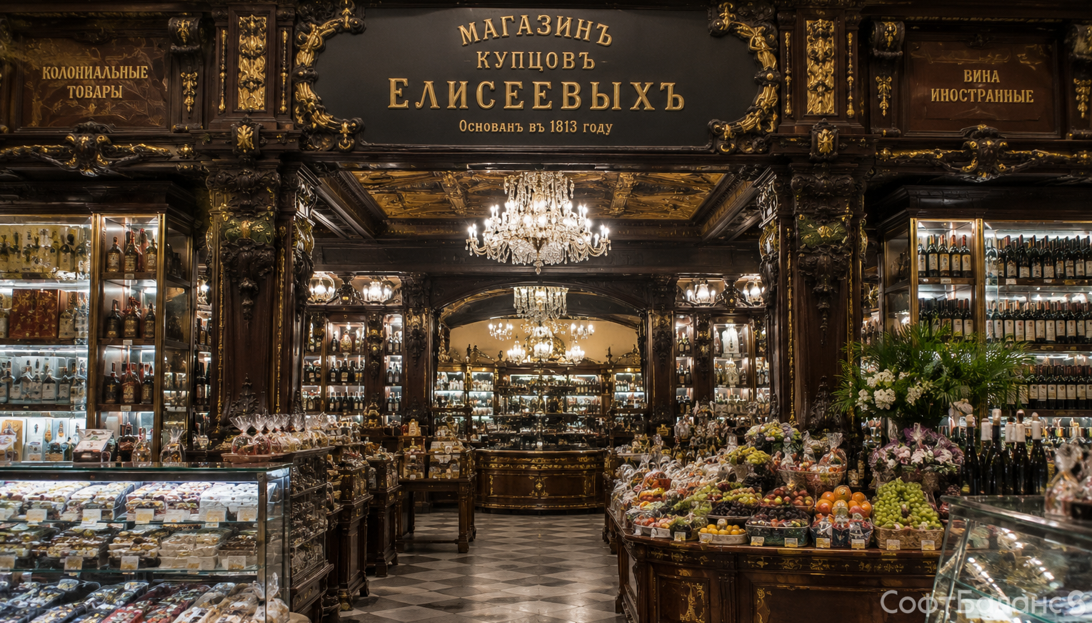 Магазин Купцов Елисеевых: вековая верность традициям