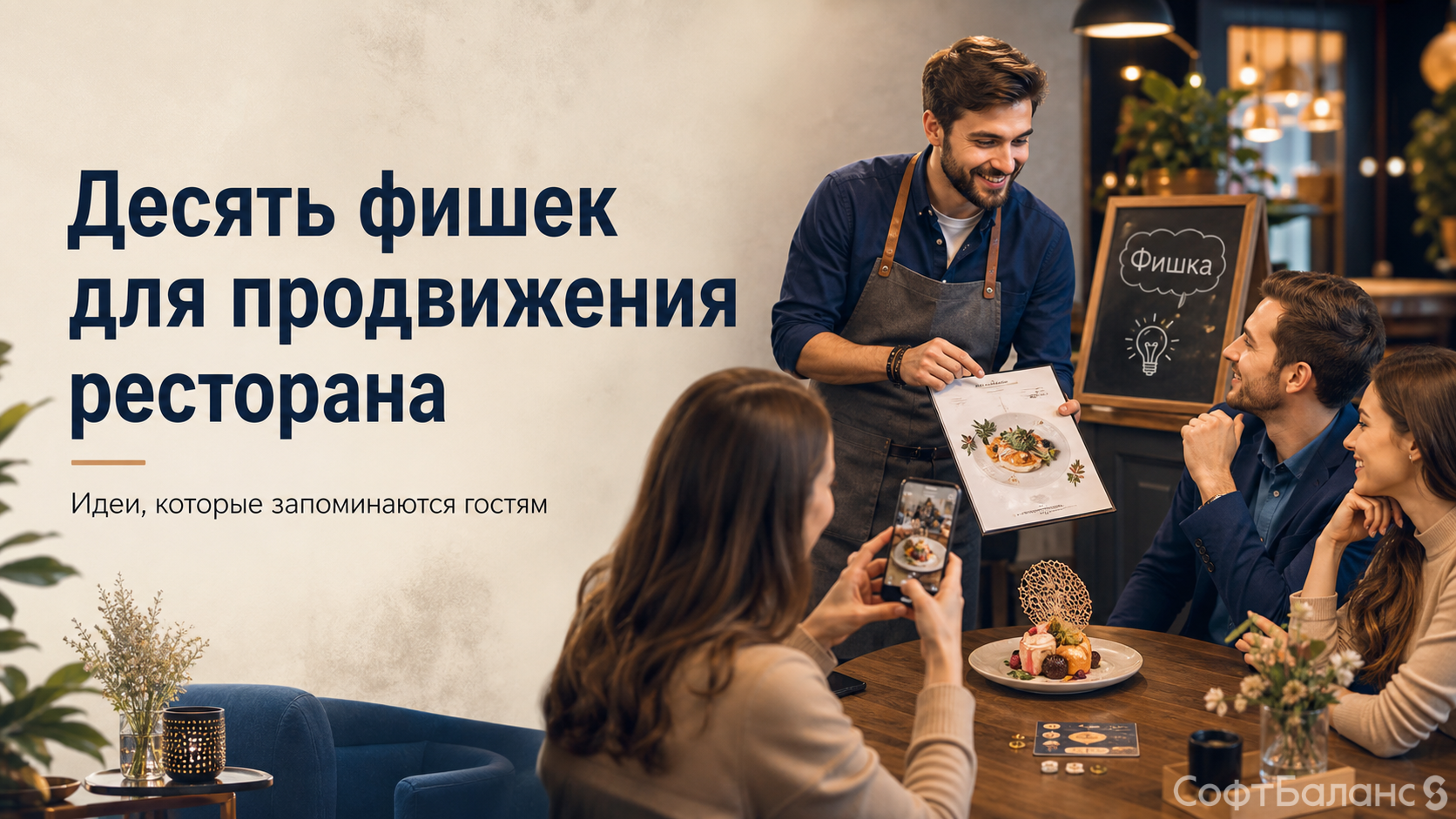Десять фишек для продвижения ресторана