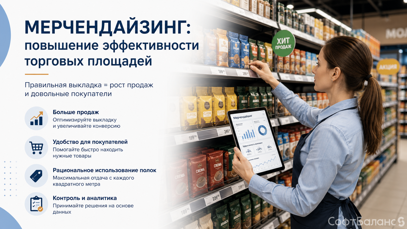 Мерчендайзинг – повышение эффективности торговых площадей