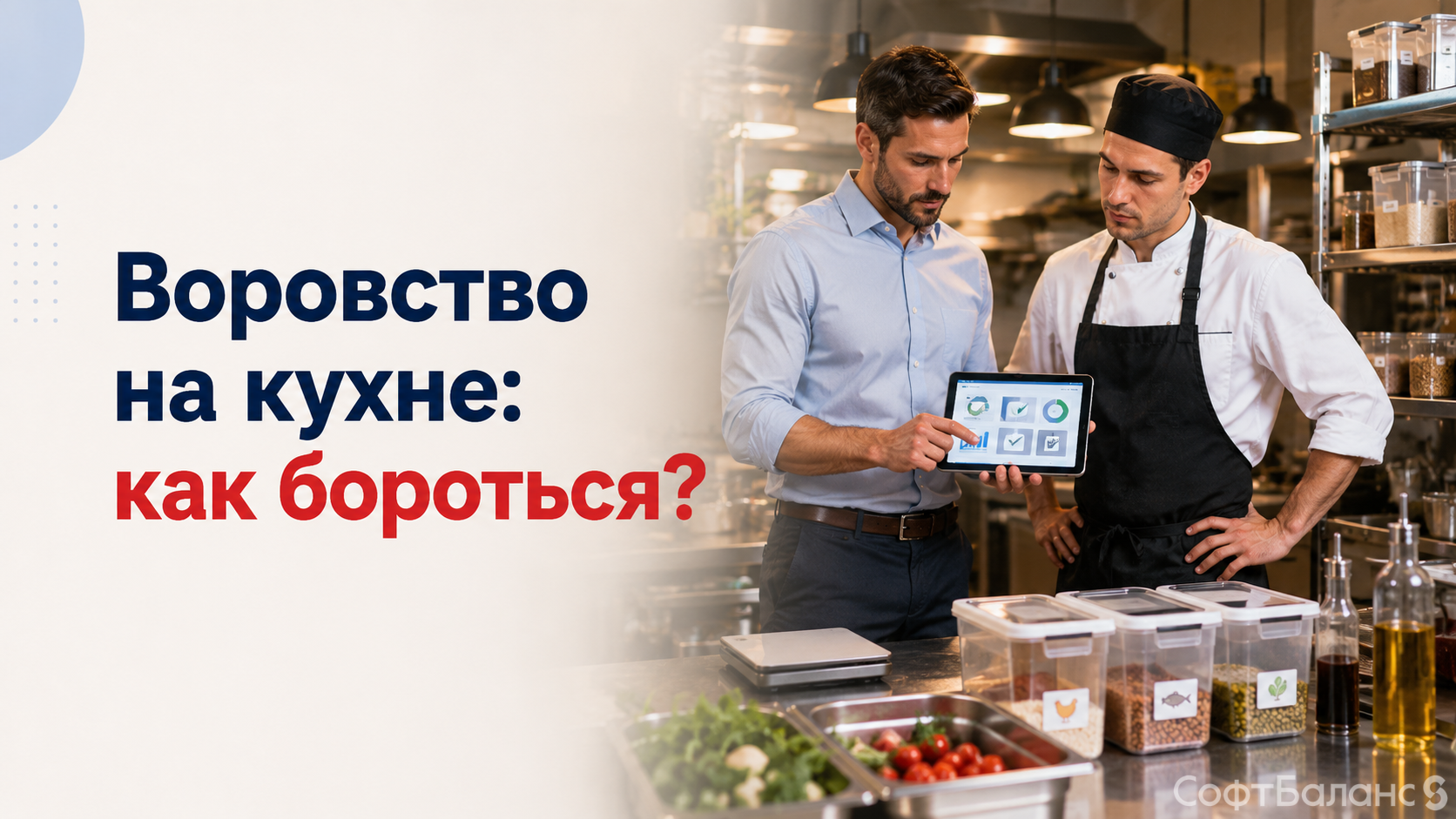 Воровство на кухне. Как бороться?