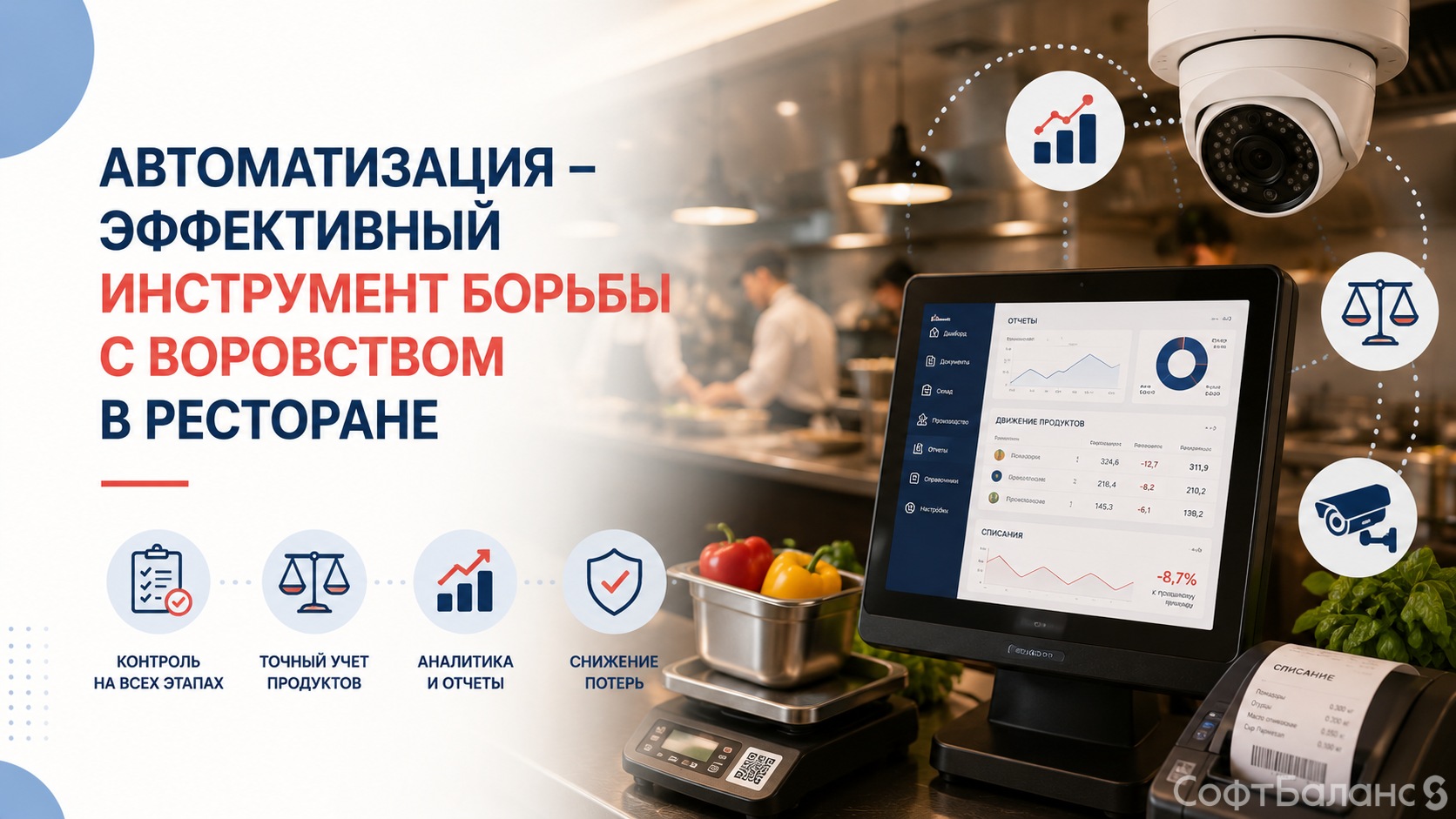 Автоматизация - эффективный инструмент борьбы с воровством в ресторане