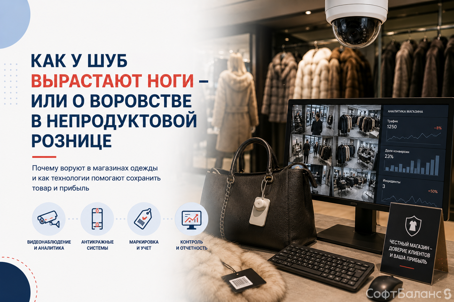 Как у шуб «вырастают ноги» или о воровстве в непродуктовой рознице