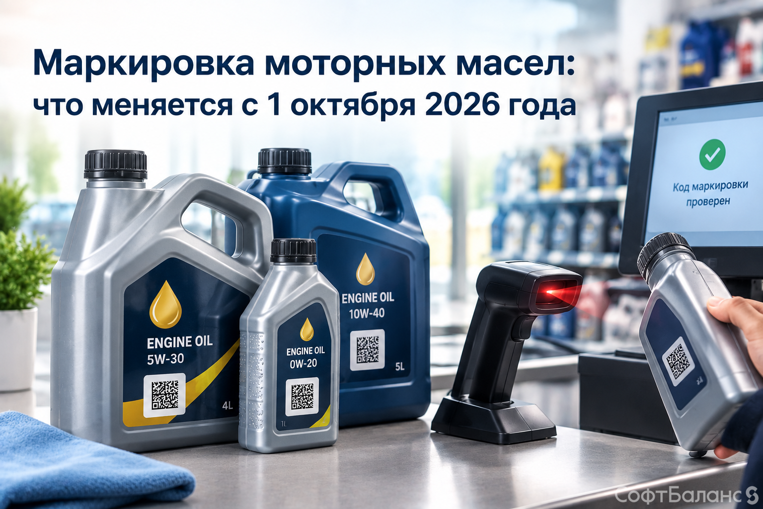 Маркировка моторных масел: что меняется с 1 октября 2026 года